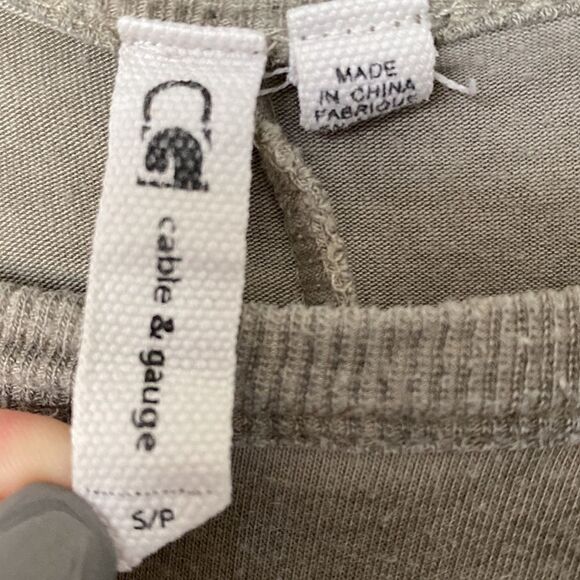 Cable & Gauge Short Sleeve Lightweight Olive Green Shirt - Picture 5 of 6